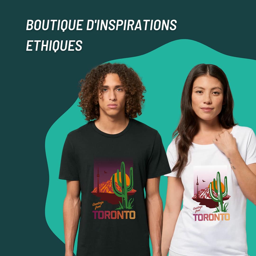 T-shirt : Toronto by Emilie Pillon