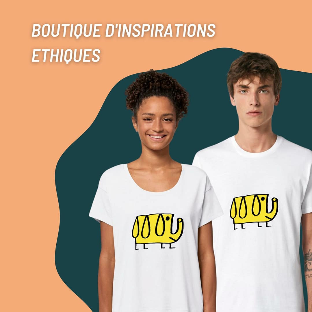 T-shirt : Chien trois oreilles by FBZ