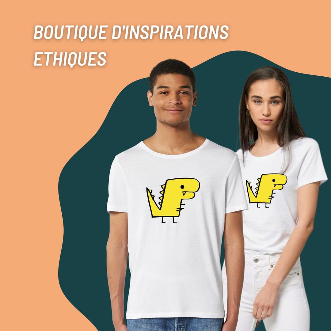 T-shirt : Dinosaure bis by FBZ