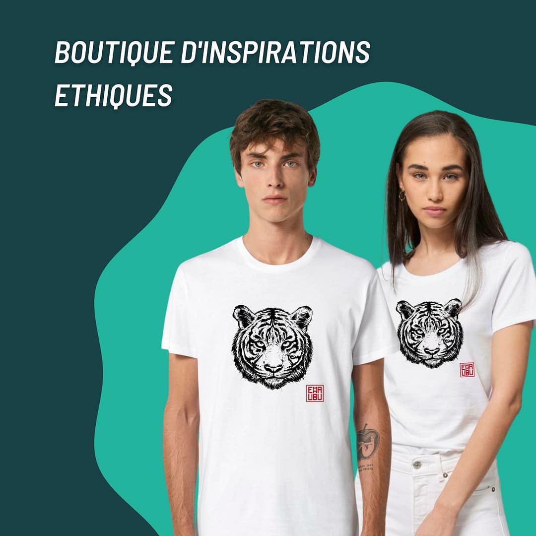 T-shirt : Tigre by Emmalibu