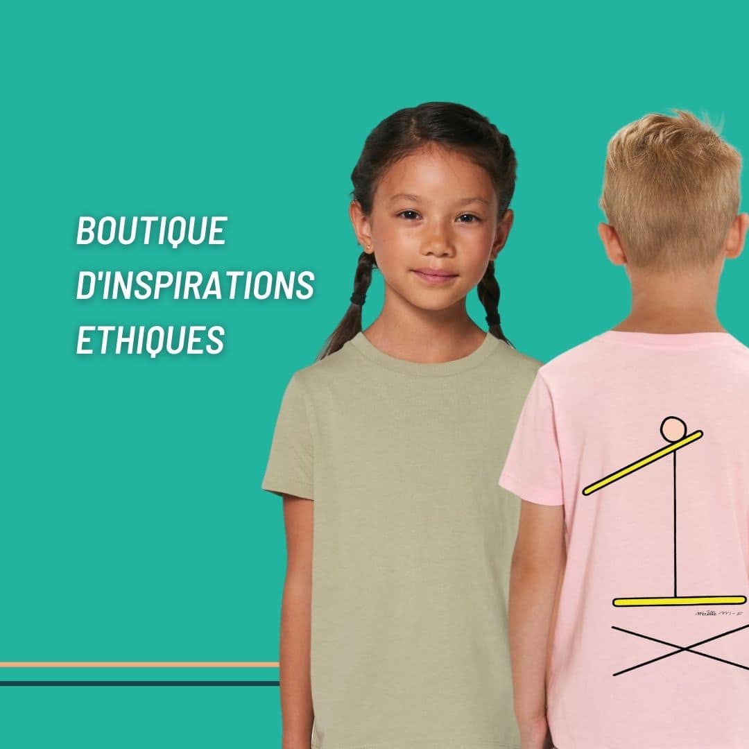 T-shirt enfants : Glissement by Maëlle M-F