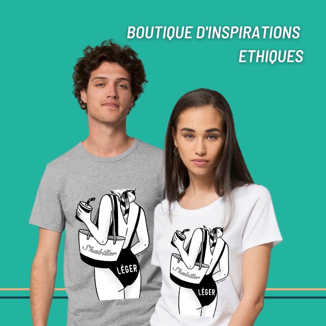 T-shirt : S'habiller lèger by La manza