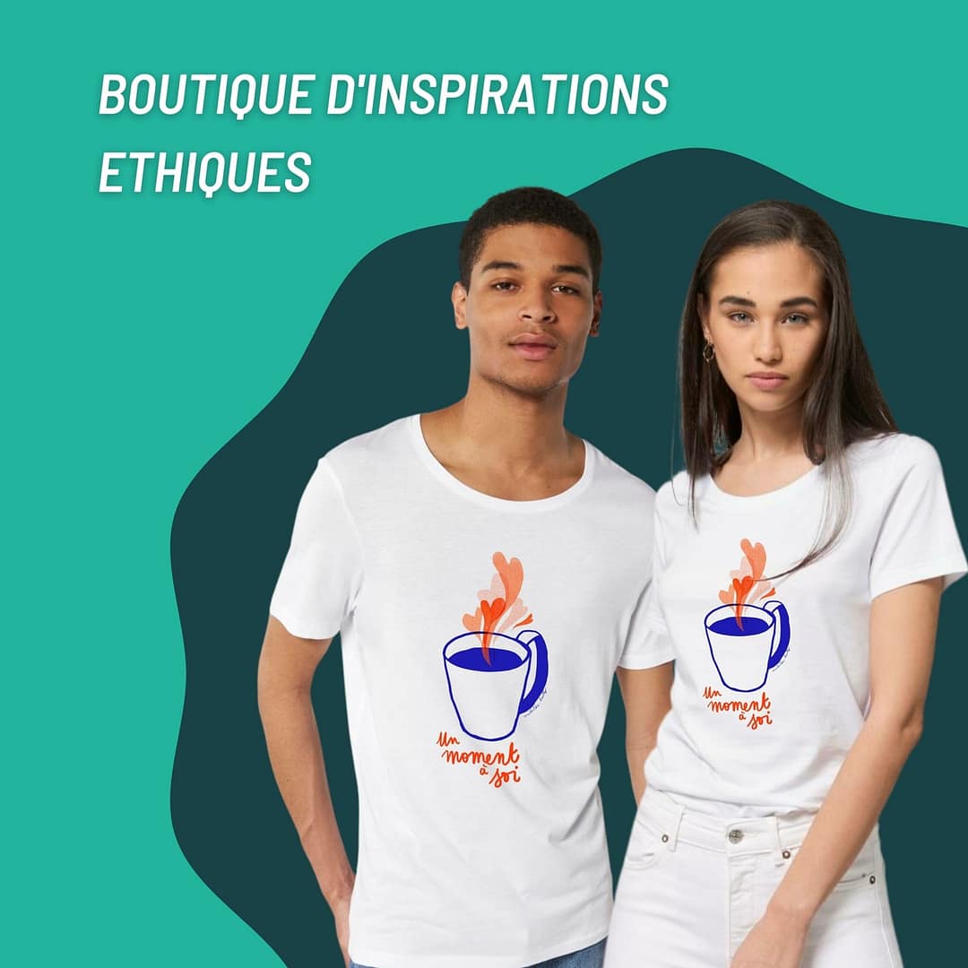 T-shirt : Un Moment à Soi by Mauvaise Herbe