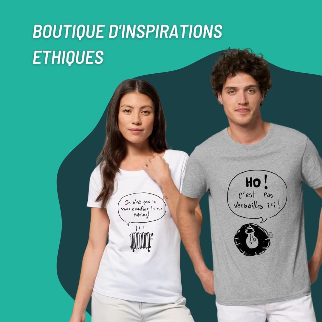 T-shirt : Chauffer la rue by Des trucs bien