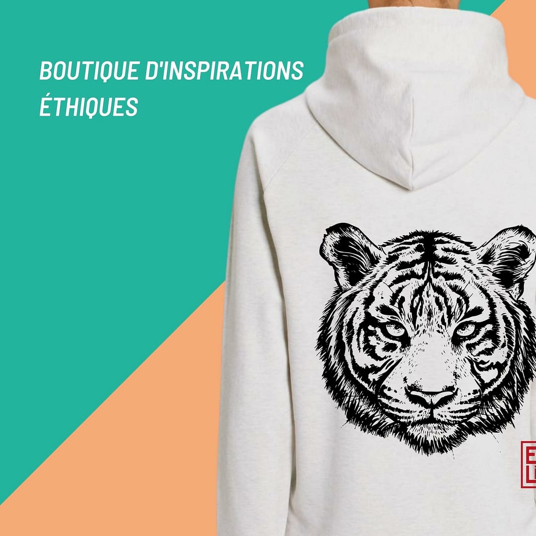 Hoodie : Tigre by Emmalibu