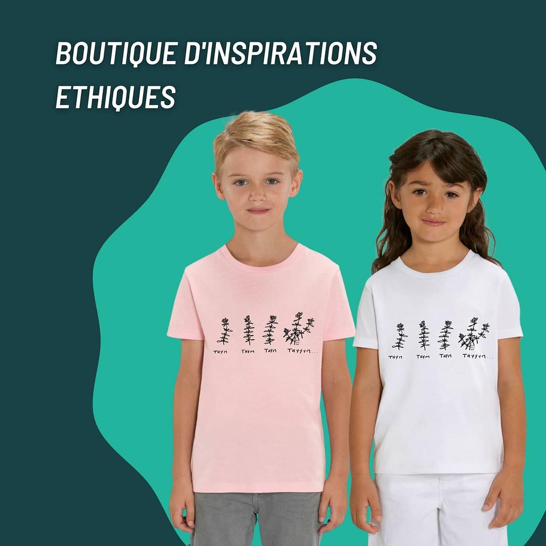 T-shirt enfant : Thym thym thym thyyyym by Des trucs bien