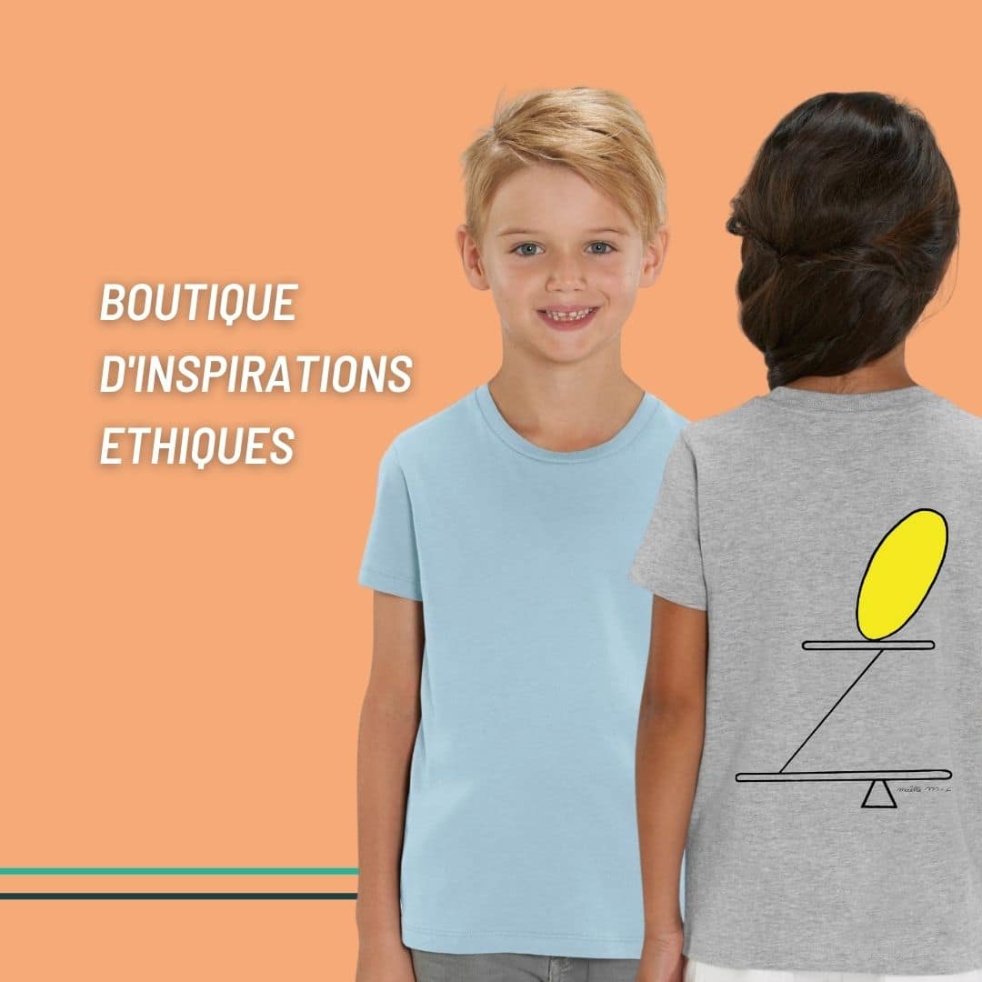T-shirt enfants : Équilibre  by Maëlle M-F