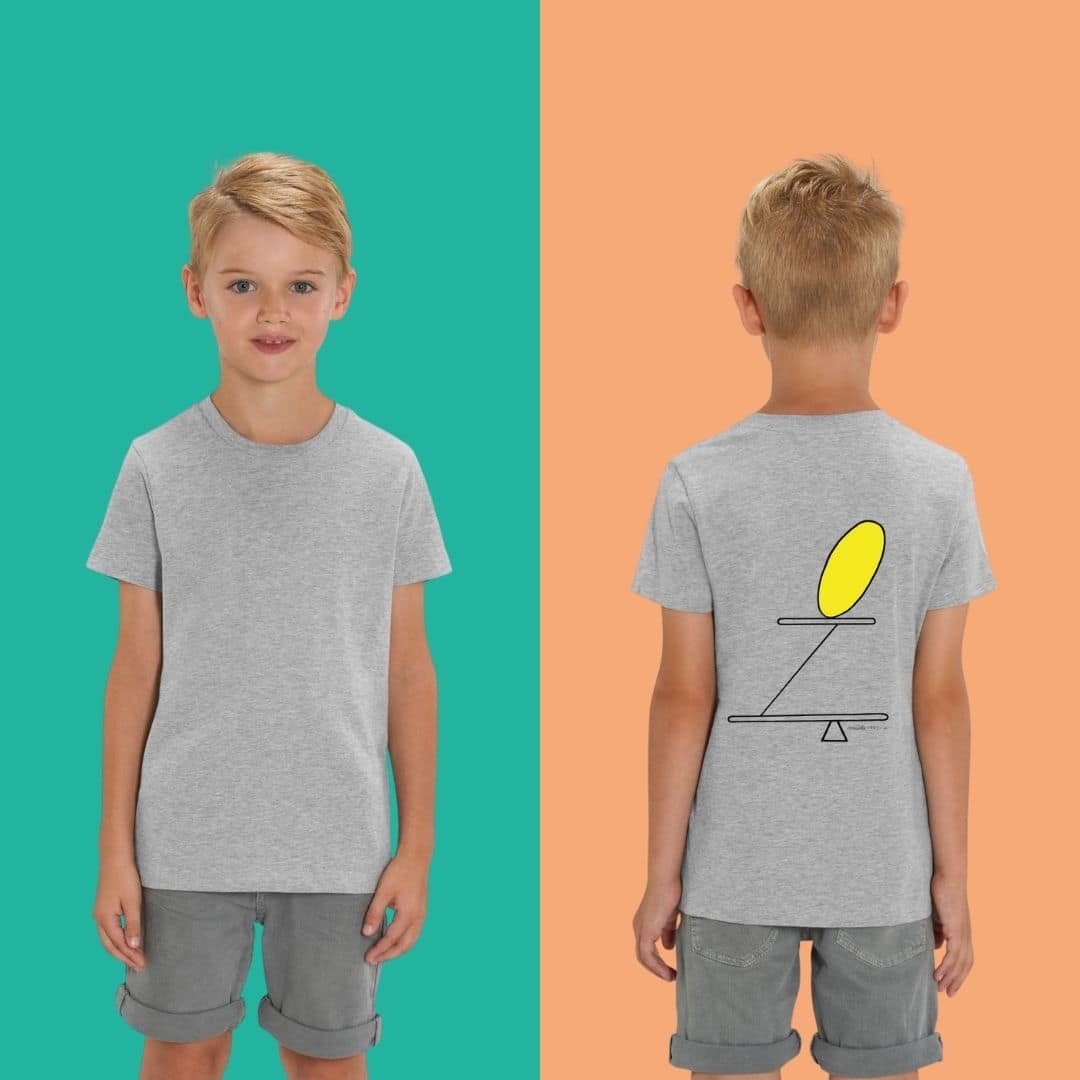 Équilibre - T-shirt Rs Sport Grey- Enfants - Maëlle M-F