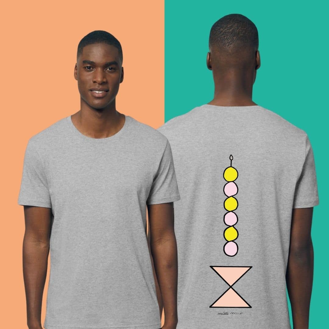 Temps- T-shirt Sport Grey- Homme - Maëlle M-F