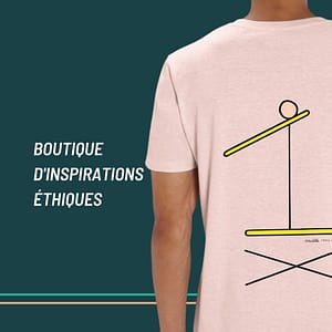 T-shirt : Entremêlement by Maëlle M-F