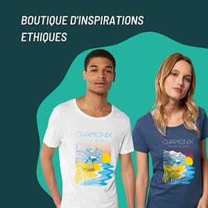 T-shirt : Chamonix by Emilie Pillon